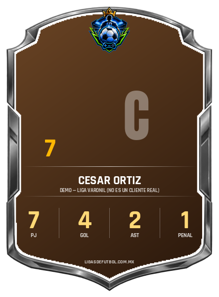 Escudo de Cesar Ortiz Herrera