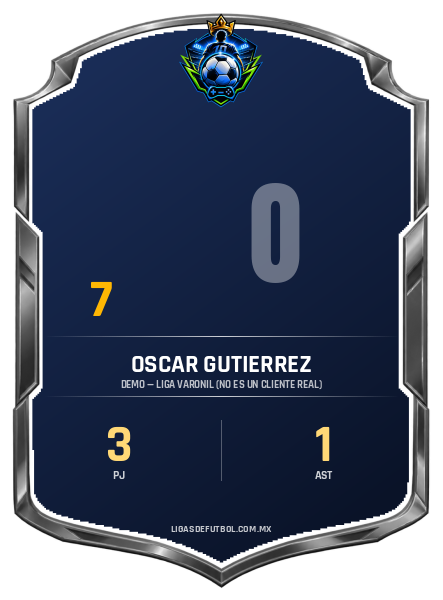 Escudo de Oscar Gutierrez Vega
