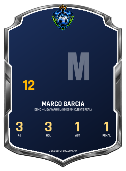 Escudo de Marco Garcia Vega
