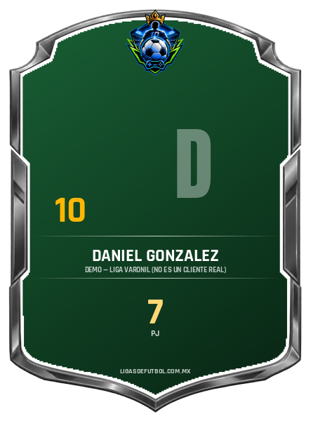 Escudo de Daniel Gonzalez Vazquez