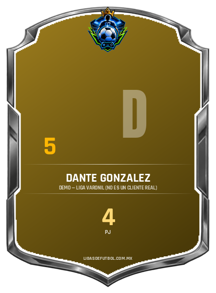 Escudo de Dante Gonzalez Jimenez