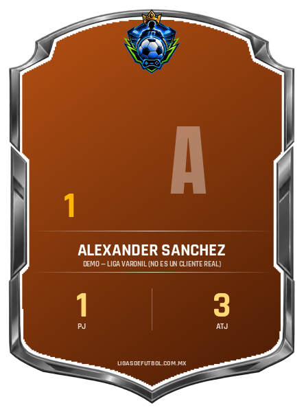 Escudo de Alexander Sanchez Ramirez